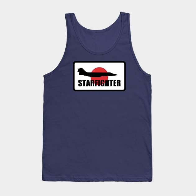 F-104 Starfighter Japan Tank Top by Tailgunnerstudios